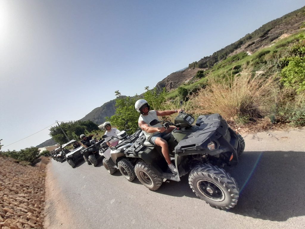excusiones en quads en benidorm