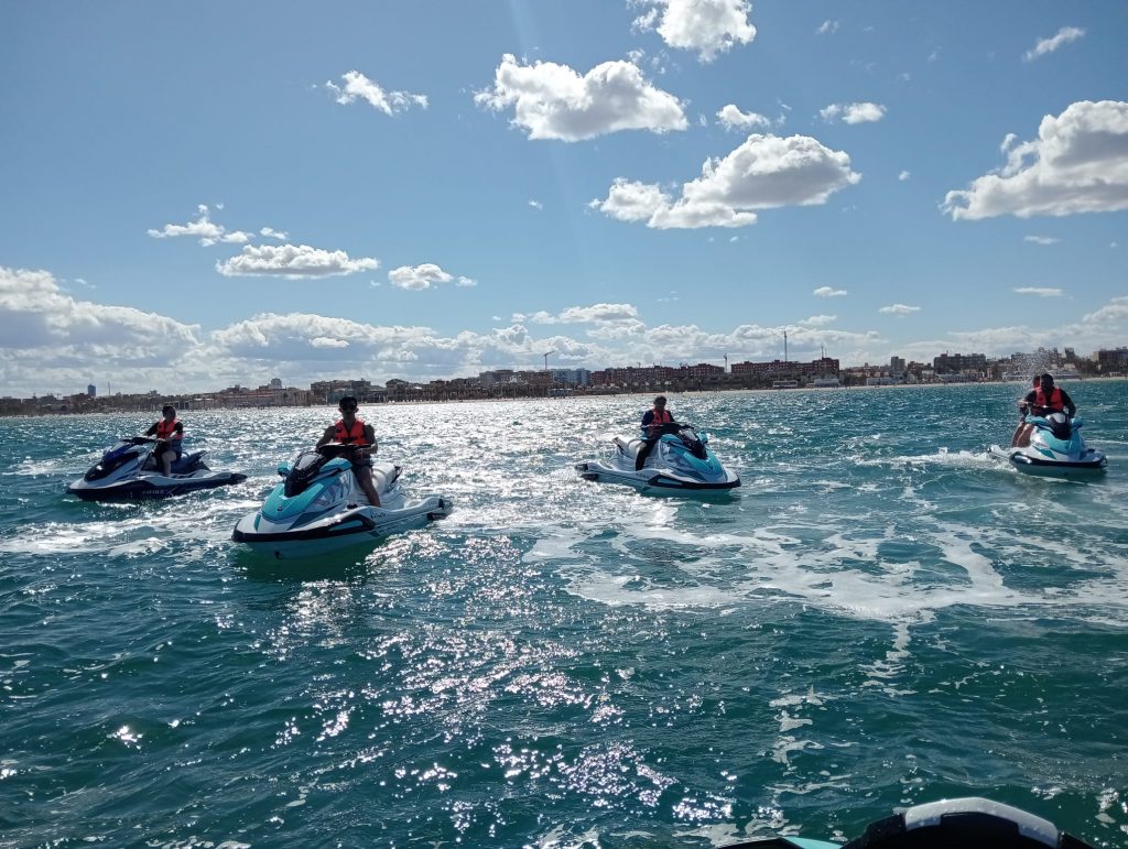 excursiones en moto de agua por Valencia